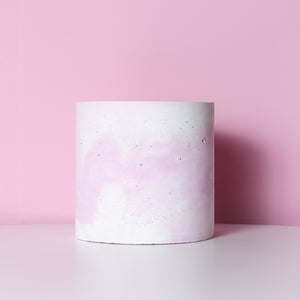 Pink Concrete Pot (size L) 🇱🇻