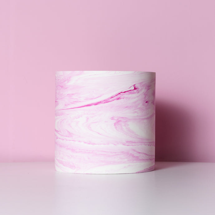 Pink Marble Pot (size M)