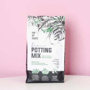Premium Potting Mix, 7 litres (soil for the most loved houseplants)